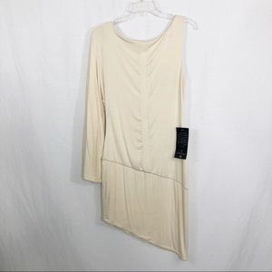 NEW bebe Asymmetrical One Shoulder Above Knee Cocktail Dress, Size Medium